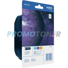BROTHER LC-1220 LC-1220RBWBPDR CMY TINTE - 900 SEITEN FÜR DCP-J525W