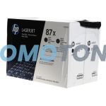 HP 87X CF287XD NOIR TONER - 36000 PAGES POUR LASERJET ENTERPRISE FLOW MFP M527C