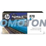 HP 878 312Z2A CYAN ENCRE POUR PAGEWIDE XL 8200