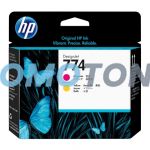 HP 774 P2V99A MAGENTA / YELLOW ENCRE POUR DESIGNJET Z6610 60IN