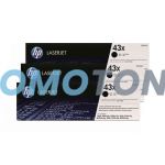 HP 43X Toner Black 3 Pack