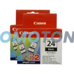 Canon BCI-24 Twinpack Ink Black 2 Pack