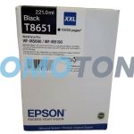 EPSON T8651 C13T865140 NOIR ENCRE - 10000 PAGES POUR WORKFORCE PRO WF-M5190DW