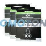Lexmark 100 Ink Cartridge Black Pack Of 3