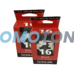 Lexmark 16 Ink Cartridge Black Pack Of 2