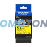 BROTHER HSE-611E NOIR SUR JAUNE BANDE P-TOUCH POUR PT-E300