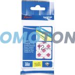 BROTHER TZE-MPRG31 BLACK ON RED TAPE CASSETTE FOR GL-100