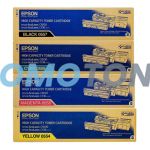 Epson 0554-0557 Toner CMYK High Yield Pack of 4