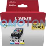 CANON CLI-521 2934B015 CMY ENCRE - 1413 PAGES POUR PIXMA MP540