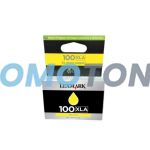 LEXMARK 100XLA 14N1095 JAUNE ENCRE - 600 PAGES POUR GENESIS S815