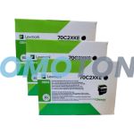 Lexmark 702XKE Corp Toner Black 8K 3 Pack