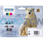 EPSON 26XL C13T26364010 CMYK ENCRE - 2600 PAGES POUR EXPRESSION PREMIUM XP-520