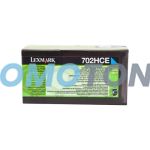 LEXMARK 702HCE 70C2HCE CYAN TONER - 3000 PAGES POUR CS-310N