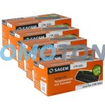 Sagem Lf 3100 Toner Ctg Drum Unit Black High Yield Pack Of 5