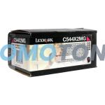 LEXMARK C544X2MG MAGENTA TONER - 4000 PAGES POUR C-544N
