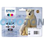 EPSON 26XL C13T26364020 CMYK ENCRE - 2600 PAGES POUR EXPRESSION PREMIUM XP-520