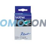 BROTHER TC TC-701 NOIR SUR VERT CASSETTE DE BANDE POUR PT-10