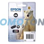 EPSON 26 C13T26114022 PHOTO NOIR ENCRE - 200 PHOTOS POUR EXPRESSION PREMIUM XP-520