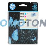 HP 903 6ZC73AE CMYK ENCRE - 1245 PAGES POUR OFFICE JET 6951