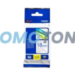BROTHER TZE-243 BLEU SUR BLANC CASSETTE DE BANDE POUR P-TOUCH CUBE PLUS PT-P710BT