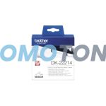 BROTHER DK-22214 NOIR SUR BLANC BANDE P-TOUCH POUR QL-500