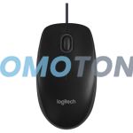 LOGITECH B100 WIRED USB MOUSE BLACK
