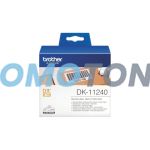 BROTHER DK-11240 NOIR SUR BLANC ÉTIQUETTES POUR QL-1050