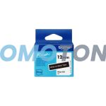 BROTHER BTAG-335 BLANC SUR NOIR ÉTIQUETTES POUR BTAG PT-N10