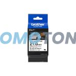 BROTHER HSE-251E BLACK ON WHITE P-TOUCH TAPE FOR PT-E300