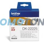 BROTHER DK-22225 NOIR SUR BLANC BANDE P-TOUCH POUR QL-500