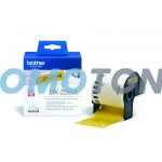 BROTHER DK-22606 BLACK ON YELLOW P-TOUCH TAPE FOR QL-500