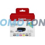 CANON CLI-551 PGI-550 6496B005 NOIR/COULEUR ENCRE - 1795 PAGE EN NOIR ET BLANC POUR PIXMA IP8750