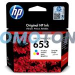 HP 653 3YM74AE TRICOLORA TINTA - 200 PÁGINAS PARA DESKJET INK ADVANTAGE 2774