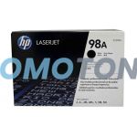 HP 98A 92298A NEGRO TÓNER - 6800 PÁGINAS PARA LASERJET 4