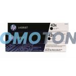 HP 43X Toner Black 2 Pack