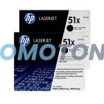 HP 51X Toner Black 2 Pack