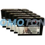 Lexmark C544 Toner Black Extra High Yield 5 Pack