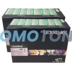 Lexmark Optra T-614 Toner Black 25K 2 Pack