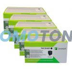 Lexmark CS720DE Corp Toner Black 5 Pack