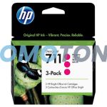 HP 711 CZ135A MAGENTA TINTA PARA DESIGNJET T100 24-IN