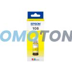 EPSON 108 C13T09C44A AMARILLO TINTA - 7200 PÁGINAS PARA ECOTANK L18050