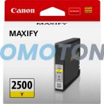 CANON PGI-2500 9303B001 YELLOW INK - 755 PAGES FOR MAXIFY IB4050