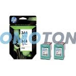 HP 344 C9505EE TRICOLORA TINTA - 1160 PÁGINAS PARA DESKJET 6520