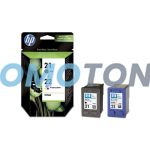 HP 22 21 SD367AE NEGRO/COLOR TINTA - 190 B/W PAGES PARA DESKJET 3910