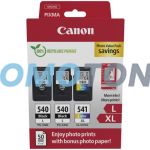 CANON CL-541XL PG-540L 5224B015 BLACK / COLOR INK - 600 B/W PAGES FOR PIXMA MG2150