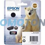 EPSON 26 C13T26014010 NEGRO TINTA - 220 PÁGINAS PARA EXPRESSION PREMIUM XP-520