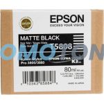 EPSON T5808 T580 C13T58080N NEGRO MATE TINTA - 245 PÁGINAS PARA STYLUS PRO 3800