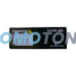 LEXMARK X560H2YG AMARILLO TÓNER - 10000 PÁGINAS PARA X-560