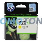 HP 920XL CD974AE AMARILLO TINTA - 700 PÁGINAS PARA OFFICEJET 6000