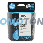 HP 305 6ZD17AE NEGRO/COLOR TINTA - 220 PÁGINAS PARA DESKJET 2320